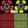 Colorful Car Wheel Reflective Strip Car Motorcycle Wheel Reflective Sticker Auto Motorcycle Decorative Sticker Accessories